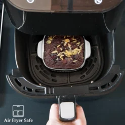 Itopfox 13Oz Ceramic Baking Dishes Set Of 4, Square Baking Dishes For Air Fryer, Ceramic Bakeware With Handles, Oven & Microwave Safe -Kid's Home GUEST 005693f6 6d1d 4dd9 a631 16c03b6f25df