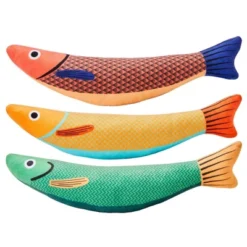 Itopfox Cat Toys Saury Fish, 3 Pack, Catnip Crinkle Sound, Soft And Durable, Interactive Kitten Kicker For Indoor Kitty Exercise For All Breeds -Kid's Home GUEST 012059da 1a3d 46a2 ae0d 3ab0e551ae5a
