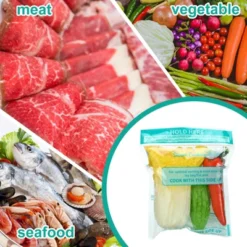 Itopfox 100 Pcs Reusable Zipper Microwave Steam Bags For Cooking Vegetables, Potatoes, And Meat - Leakproof & Durable 10 Itopfox 100 Pcs Reusable Zipper Microwave Steam Bags For Cooking Vegetables, Potatoes, And Meat - Leakproof & Durable -Kid's Home GUEST 027d885a b196 43f7 9906 43247576b604
