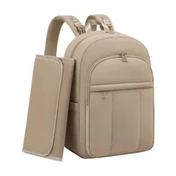 Itopfox Lightweight Puffy Diaper Backpack With Changing Pad, Large Capacity Waterproof Travel Bag For Moms, Coffee Brown -Kid's Home GUEST 0440404a f3da 462a 8471 25ca47fe5ca3