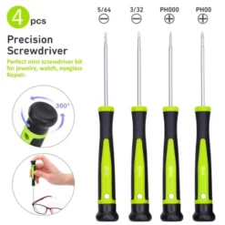 Itopfox 12-Piece Magnetic Screwdrivers Set With Slotted Phillips And Precision Screwdrivers, Repair Tool Kit With Storage Bag, Green -Kid's Home GUEST 0657c53d cfe5 48d0 be7a d40a3b0eb0a3
