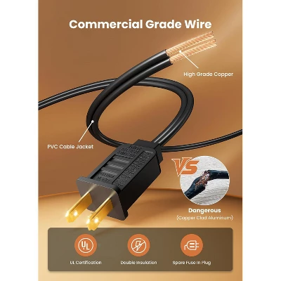 Itopfox Outdoor LED String Lights With 13 Plastic Edison Bulbs, Plug-in, Waterproof Connectable Hanging Light For Backyard Porch Balcony Party Decor 6 Itopfox Outdoor LED String Lights With 13 Plastic Edison Bulbs, Plug-in, Waterproof Connectable Hanging Light For Backyard Porch Balcony Party Decor - Image 6