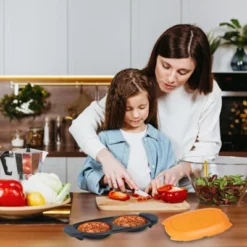 Itopfox Quick-Heat Microwave Egg Cooker, Poacher & Fryer Multi-Use For Breakfast Sandwiches, Dishwasher Safe, Portable For Home, Travel, Gifts Orange -Kid's Home GUEST 0826199c 15a4 4825 a886 5a82c2d348ed