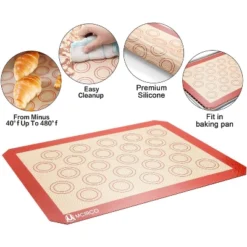 Itopfox Stainless Steel Baking Sheet Set With Cooling Racks & Silicone Mats, 9-Piece Oven Cookie Pan Kit For Easy Cleaning & Versatile Baking Needs 9 Itopfox Stainless Steel Baking Sheet Set With Cooling Racks & Silicone Mats, 9-Piece Oven Cookie Pan Kit For Easy Cleaning & Versatile Baking Needs -Kid's Home GUEST 0a5fb0a7 ffb3 4f8b b19a dd647ad225f6