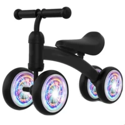 Itopfox Baby Balance Bike For 12-36 Months Kids, Toddler First Birthday Gift, No Pedal 4 Wheels Bicycle, Indoor & Outdoor Play Colorful, Black-Light -Kid's Home GUEST 0a8544a7 a183 4fa8 b454 2c257dadde41