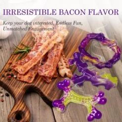 Itopfox Tough Dog Toys For Aggressive Chewers 3 Pack, Indestructible Dog Toy For Large Dogs, Bacon Flavored, Keeps Dogs Busy 9 Itopfox Tough Dog Toys For Aggressive Chewers 3 Pack, Indestructible Dog Toy For Large Dogs, Bacon Flavored, Keeps Dogs Busy -Kid's Home GUEST 0b8016bd 20fc 4ffc 891b c469d0473e13