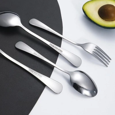 Itopfox 50-Piece Stainless Steel Flatware Set For 10, Includes Forks, Knives, Spoons & Salad Forks, Dishwasher Safe, Durable Tableware For Home 4 Itopfox 50-Piece Stainless Steel Flatware Set For 10, Includes Forks, Knives, Spoons & Salad Forks, Dishwasher Safe, Durable Tableware For Home - Image 4