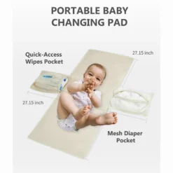 Itopfox Neoprene Waterproof Diaper Backpack For Parents With Changing Pad, Large Storage & 10 Pockets, Travel-Friendly Design (Oat) 14 Itopfox Neoprene Waterproof Diaper Backpack For Parents With Changing Pad, Large Storage & 10 Pockets, Travel-Friendly Design (Oat) -Kid's Home GUEST 0be2ace8 e7fa 4e04 a1e1 d70467e74982