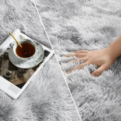 Itopfox Large Shag Area Rug, Tie-Dyed Plush Fuzzy Rug For Living Room, Ultra Soft Fluffy Furry Rug For Bedroom, Indoor Carpet Nursery Rug Home Decor -Kid's Home GUEST 0e0ab475 d1b2 4270 81ed 8471627532d1