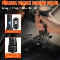 Itopfox 49-Piece Torque Screwdriver Set With S2 Bits & Sockets, 1/4” Drive Torque Wrench For Maintenance, Bike Repair & Mounting -Kid's Home GUEST 0f0cd28d 10a0 46bd 98d7 e57532029ab2