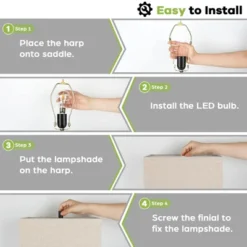 Itopfox Set Of 2 Touch Control Table Lamps With USB Ports, Dimmable Nightstand Lamps With Fabric Shade For Bedroom, Living Room, Desk, Includes LED -Kid's Home GUEST 11415b0c 1c1f 4eac 8935 a3cbb922922d