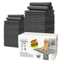 Itopfox Charcoal Pet Pee Pads With Odor-Control & Super Absorbent Up To 10 Cups, 6-Layer Quick Dry & Leak-Proof With Adhesive Tabs, Disposable -Kid's Home GUEST 125b79ca 651c 4d63 9d34 ebecfdc9814c