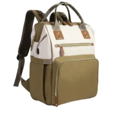 Itopfox Large Capacity Diaper Backpack For Parents With Multiple Pockets, Insulated Compartments, And Stroller Hooks, Beige -Kid's Home GUEST 128601ec bf5e 4e17 987f 22694e09b080