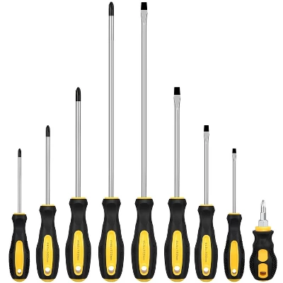 Itopfox 9-Piece Magnetic Screwdriver Set With Non-Slip Handles, Includes Phillips And Slotted Screwdrivers For Home And Car Maintenance 7 Itopfox 9-Piece Magnetic Screwdriver Set With Non-Slip Handles, Includes Phillips And Slotted Screwdrivers For Home And Car Maintenance - Image 7