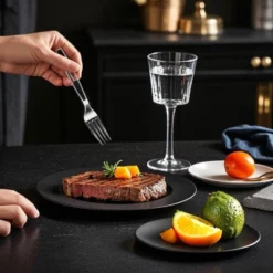 Itopfox 100-Pack Heavy Duty Plastic Silverware Set - 50 Forks & Spoons BPA-Free, Heat Resistant Disposable Utensils For Parties, Events, Everyday Use -Kid's Home GUEST 16187496 2660 46ce bd29 d771f5a61f08