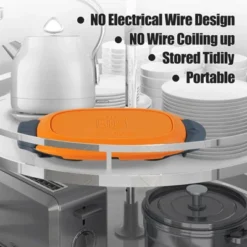 Itopfox Quick-Heat Microwave Egg Cooker, Poacher & Fryer Multi-Use For Breakfast Sandwiches, Dishwasher Safe, Portable For Home, Travel, Gifts Orange -Kid's Home GUEST 17d63c2d 0389 4136 a33a 1e2c53b861cc