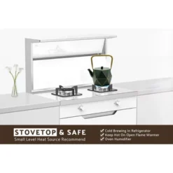 Itopfox Stovetop Safe Japanese Cast Iron Tea Kettle, Diamond Design Teapot With Removable Infuser For Loose Leaf Tea, Dark Green -Kid's Home GUEST 1e107c42 c062 47f6 b838 a599c65df67d