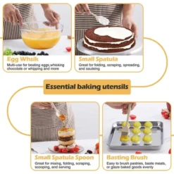 Itopfox 15-Piece Kitchen Cooking Utensils Set With Holder, Heat Resistant Food Grade Silicone Utensils For Nonstick Cookware, Dishwasher Safe 12 Itopfox 15-Piece Kitchen Cooking Utensils Set With Holder, Heat Resistant Food Grade Silicone Utensils For Nonstick Cookware, Dishwasher Safe -Kid's Home GUEST 1e7115ff 0ba9 4fc3 973f fa51b1b776a9