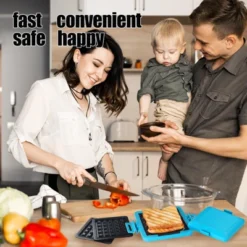 Itopfox Microwave Toaster Sandwich Maker, Waffle Maker, Panini Press, Dishwasher Safe, No Electricity, Fast Cooking, Time Saving, Portable For Travel 15 Itopfox Microwave Toaster Sandwich Maker, Waffle Maker, Panini Press, Dishwasher Safe, No Electricity, Fast Cooking, Time Saving, Portable For Travel -Kid's Home GUEST 1e8b6893 411d 4d37 951c fcf8e1c2aded