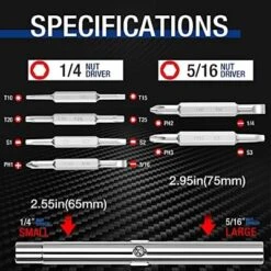 Itopfox 15-in-1 Multi-bit Screwdriver Set With Ergonomic Handle, Includes Slotted, Phillips, Torx, And Square Bits For Versatile Use 12 Itopfox 15-in-1 Multi-bit Screwdriver Set With Ergonomic Handle, Includes Slotted, Phillips, Torx, And Square Bits For Versatile Use -Kid's Home GUEST 237d5931 5d7c 4719 babd ddd4f77fd2c5