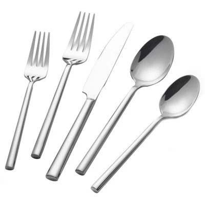 Itopfox 20-Piece Forged Stainless Steel Flatware Set, Cutlery Set For 4, Mirror Finish, Dishwasher Safe, Elegant Design 5 Itopfox 20-Piece Forged Stainless Steel Flatware Set, Cutlery Set For 4, Mirror Finish, Dishwasher Safe, Elegant Design - Image 5