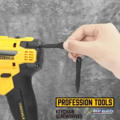 Itopfox 10-Piece Magnetic Screwdrivers Set With 5 Phillips & 5 Slotted Tips, Professional Cushion Grip For Comfort & Control, Includes Storage Bucket