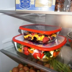 Itopfox 1QT Square Glass Baking Dish With Leak-Proof Lid, Oven & Microwave Safe, Perfect For Baking, Roasting & Storing Food, Ideal For Meal Prep 10 Itopfox 1QT Square Glass Baking Dish With Leak-Proof Lid, Oven & Microwave Safe, Perfect For Baking, Roasting & Storing Food, Ideal For Meal Prep -Kid's Home GUEST 2a36f32e 13d7 40ba b4fd 1b2c2fcfbc0c