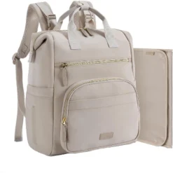 Itopfox Neoprene Diaper Backpack Small Lightweight Water Resistant Baby Bag With Changing Pad And Stroller Straps For Boys Girls Newborn -Kid's Home GUEST 2af3f558 96e5 42ca 962a cb6ded6acf70