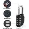 Itopfox Resettable 4-Digit Combination Padlock, Waterproof Heavy Duty Lock For Gym, School, Fence Gate, Toolbox, Employee Locker – 2 Pack