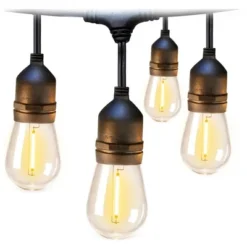Itopfox LED Outdoor String Lights With Vintage Shatterproof Bulbs, Commercial Grade Weatherproof Strand For Patio Garden Decoration -Kid's Home GUEST 2d268793 90b5 4d36 87d8 c708d89e3c64
