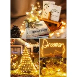 Itopfox Twinkle Fairy Lights With Remote And Timer, 100 LED USB Plug In String Lights, Waterproof 8 Modes For Bedroom Indoor Wreath DIY Party Wedding -Kid's Home GUEST 303472cb 9213 4d5f a01a 018b9f6d4fc3