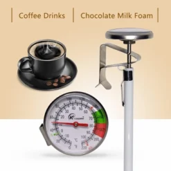 Itopfox Instant Read Dial Thermometer For Coffee, Chocolate, Milk Foam, Safe & Easy To Use, Wide Measuring Range 12 Itopfox Instant Read Dial Thermometer For Coffee, Chocolate, Milk Foam, Safe & Easy To Use, Wide Measuring Range -Kid's Home GUEST 308c7648 b907 435e 808c a23c40c2517f