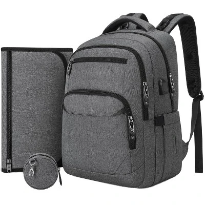 Itopfox Multi-Function Baby Diaper Backpack With Portable Changing Pad, Pacifier Holder, USB Charging Port, Ideal For Moms And Dads 8 Itopfox Multi-Function Baby Diaper Backpack With Portable Changing Pad, Pacifier Holder, USB Charging Port, Ideal For Moms And Dads - Image 8