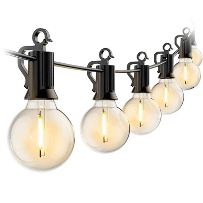 Itopfox 38Ft Outdoor String Lights With Remote & 15 Shatterproof LED Bulbs - Waterproof Patio Hanging Lamps For Porch Balcony Bistro Cafe 8 Itopfox 38Ft Outdoor String Lights With Remote & 15 Shatterproof LED Bulbs - Waterproof Patio Hanging Lamps For Porch Balcony Bistro Cafe - Image 8