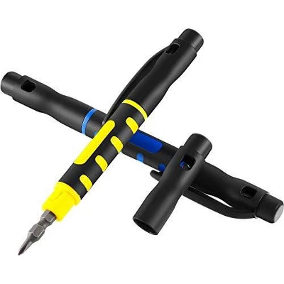 Itopfox 4-in-1 Multipurpose Pocket Screwdriver Set With Magnet, Portable Pen Tool For Repairing Laptops, Glasses & Small Devices 3 Itopfox 4-in-1 Multipurpose Pocket Screwdriver Set With Magnet, Portable Pen Tool For Repairing Laptops, Glasses & Small Devices - Image 3