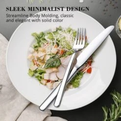 Itopfox 40-Piece Stainless Steel Flatware Set For 8, Mirror Polished Cutlery Set With Dinner Forks, Spoons, Salad Forks, Teaspoons, Dishwasher Safe -Kid's Home GUEST 3935f26e d8c2 4779 8e44 365ba53be504