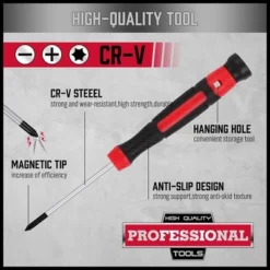 Itopfox 11-Piece Precision Screwdriver Set With Magnetic Tips For Eyeglasses, Watches, Computers, Laptops, Phones - Phillips, Slotted, Torx -Kid's Home GUEST 399acdeb b98b 48d0 8ad3 6bf1b4b145a3