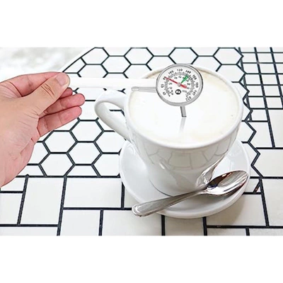 Itopfox Instant Read Food Thermometer With Clip For Coffee, Tea, Chocolate Milk Foam, And Meat Cooking 5 Itopfox Instant Read Food Thermometer With Clip For Coffee, Tea, Chocolate Milk Foam, And Meat Cooking - Image 5