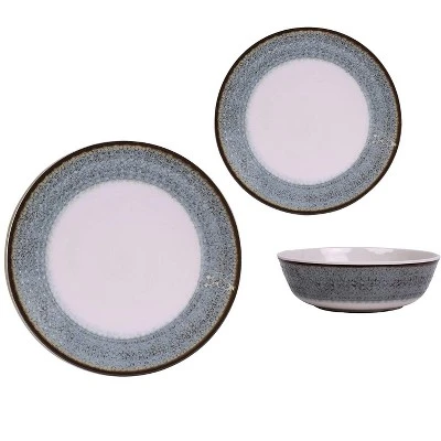 Itopfox Melamine Dinnerware Set, 12-Piece Plates And Bowls, Unbreakable And Dishwasher Safe, BPA-Free, Ideal For Indoor, Camping, BBQ, RV, Party 8 Itopfox Melamine Dinnerware Set, 12-Piece Plates And Bowls, Unbreakable And Dishwasher Safe, BPA-Free, Ideal For Indoor, Camping, BBQ, RV, Party - Image 8