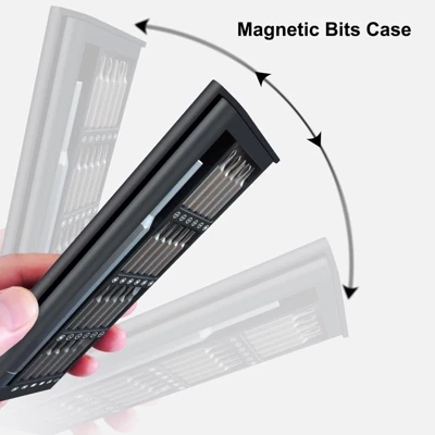 Itopfox Precision Screwdriver Set, 25 In 1 Mini Magnetic Small Screwdriver, Eyeglasses, Computer, Electronic, Watch Repair Kit With Phillips & Star 5 Itopfox Precision Screwdriver Set, 25 In 1 Mini Magnetic Small Screwdriver, Eyeglasses, Computer, Electronic, Watch Repair Kit With Phillips & Star - Image 5