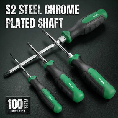 Itopfox 5-Piece Magnetic Phillips Screwdriver Set With S2 Steel Shafts And SureGrip Handle For Professional Use 5 Itopfox 5-Piece Magnetic Phillips Screwdriver Set With S2 Steel Shafts And SureGrip Handle For Professional Use - Image 5