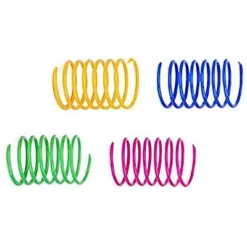Itopfox Cat Spiral Spring Toy, 12-Pack Interactive Kitten Toy For Hunting, Biting, And Play, Colorful Heavy Plastic Springs To Keep Cats Active 15 Itopfox Cat Spiral Spring Toy, 12-Pack Interactive Kitten Toy For Hunting, Biting, And Play, Colorful Heavy Plastic Springs To Keep Cats Active -Kid's Home GUEST 43035314 b1e6 487e 8431 c11622b4d120