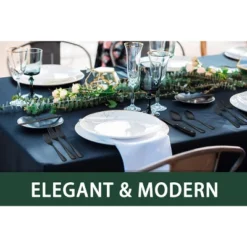 Itopfox 24-Piece Black Silverware Set With Steak Knives, Flatware Set For 4, Food-Grade Stainless Steel Tableware Cutlery Set Mirror Finished Utensil 9 Itopfox 24-Piece Black Silverware Set With Steak Knives, Flatware Set For 4, Food-Grade Stainless Steel Tableware Cutlery Set Mirror Finished Utensil -Kid's Home GUEST 435db5a3 d176 40a9 9c41 305136dd104c