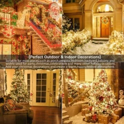 Itopfox 2-Pack 50-Count Clear Christmas Lights With White Wire, Warm White Mini String Lights For Holiday, Xmas Tree, Party, Wedding, Decorations -Kid's Home GUEST 4367b4a2 f905 4892 8736 b21f0c07324b