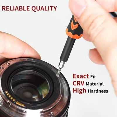 Itopfox 58-in-1 Precision Screwdriver Set With Magnetic Tips & Case For Electronics, Laptops, Watches, Eyeglasses, RC, PS4, Xbox 6 Itopfox 58-in-1 Precision Screwdriver Set With Magnetic Tips & Case For Electronics, Laptops, Watches, Eyeglasses, RC, PS4, Xbox - Image 6