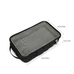 Itopfox 2-Pack Waterproof Hanging Diaper Bags, Reusable & Washable Organizer Pouches For Baby Clothes, Swimsuits & More (Black & White) -Kid's Home GUEST 4734b93d 5638 43b5 bec8 dcbf81f5b6ab