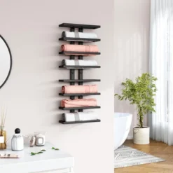 Itopfox 8-Tier Wall Mount Wine Rack For Bottles Display And Storage, Hanging Organizer For Living Room, Dining Room, Wine Cellar, Bar, Black 15 Itopfox 8-Tier Wall Mount Wine Rack For Bottles Display And Storage, Hanging Organizer For Living Room, Dining Room, Wine Cellar, Bar, Black -Kid's Home GUEST 477025a8 6104 4d67 b87c 34fb45ce9e21