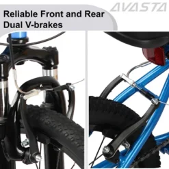 Itopfox Kids Mountain Bike For Boys And Girls With Suspension Fork, 6 Speeds Drivetrain, Multiple Colors, Easy To Assemble -Kid's Home GUEST 47c750ee a1a5 4245 8c8f 727f282ccc05