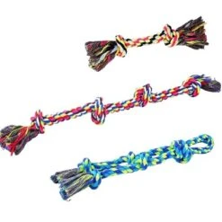 Itopfox Heavy Duty Dog Toy For Aggressive Chewers – Tough Chew Toys For Large Dogs, Ideal For Tug-of-War & Teeth Cleaning, With 3 Rope Toys -Kid's Home GUEST 4989332f 4e36 4fe9 b2b0 1c22286b3713