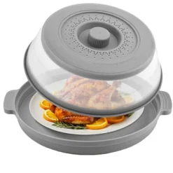 Itopfox Microwave Splatter Cover With Anti-scald Base Plate, Large Plastic & Silicone Vented Collapsible Guard Lid, Plate Holder & Kitchen Colander 15 Itopfox Microwave Splatter Cover With Anti-scald Base Plate, Large Plastic & Silicone Vented Collapsible Guard Lid, Plate Holder & Kitchen Colander -Kid's Home GUEST 49ce8d42 9d92 416d 9c50 09b5c3b9bbcf